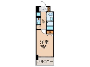 エスリード梅田北(1303)の物件間取画像